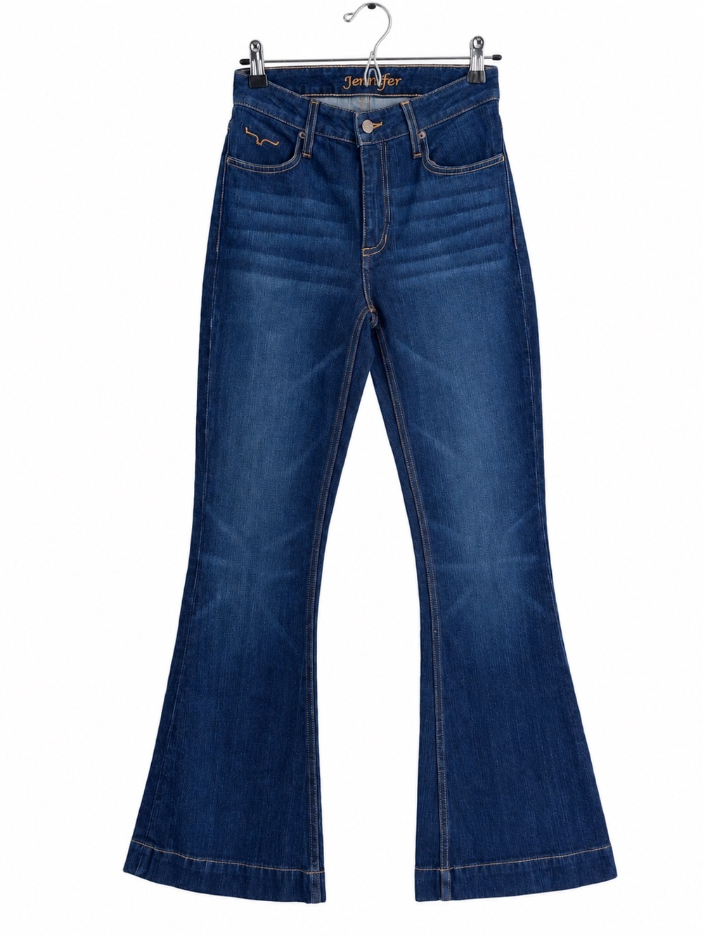 Kimes Ranch Jennifer Dark Blue Flare Jeans Size 0/32